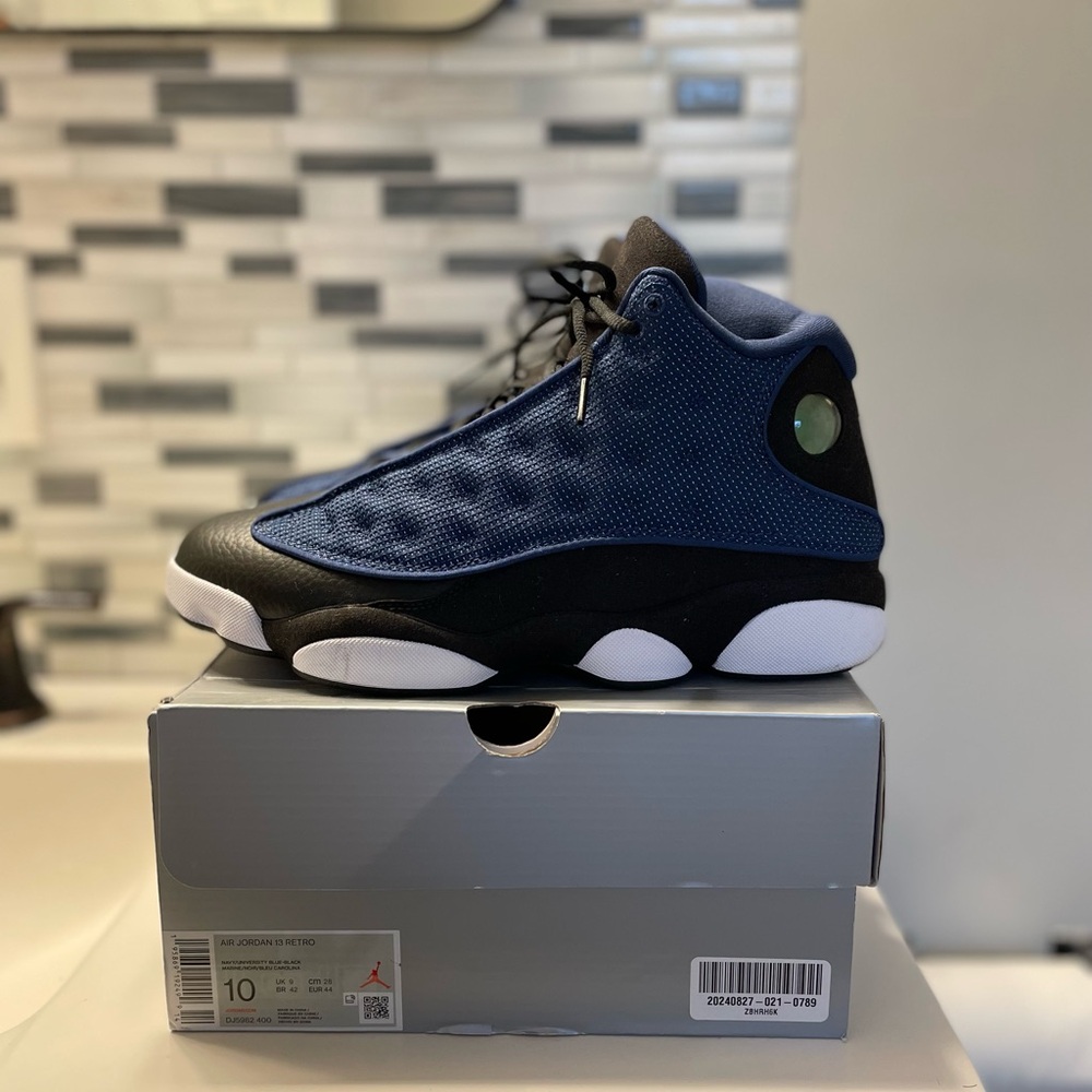 Air Jordan 13 Brave Blue Black 10 iv Nike Zoom Kobe Supreme adidas lot